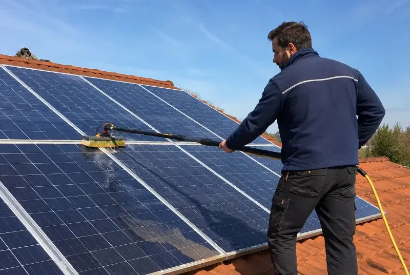 Nettoyage et entretien de panneaux solaires à Die